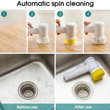 Multi-Surface Cordless Electric Spin Scrubber